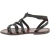 Women's dark brown gladiator sandals Handmade in Italy