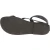 Handgefertigte Damen-Sandalen im Slave-Look aus Schwarze Leder