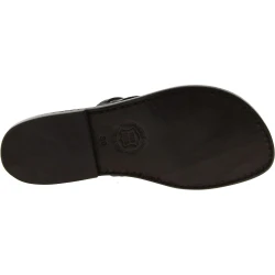 Nu pied noir femme en cuir travaillé à la main
