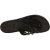 Tiras de cuero para mujer zapatillas con suela de cuero negro hecho a mano de la trenza