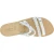 Ciabatta donna artigianali in pelle intrecciata bianca