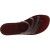 Chanclas de cuero marrón oscuro para mujer artesanales
