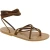 Damen Riemchen-Sandalen im Haselnuss-Nubuk in Italien von Handgefertigt