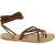 Damen Riemchen-Sandalen im Haselnuss-Nubuk in Italien von Handgefertigt