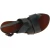 Brown leather franciscan sandals for women handmade in Italy