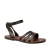 Brown leather franciscan sandals for womens handmade in Italy