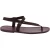 Herren Flip-Flop-Sandalen aus Pflaume Leder in Italien von Handgefertigt