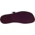 Handmade purple leather thong sandals for men