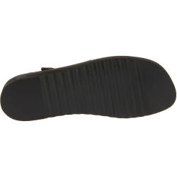 Handmade in Italy men's sandals in dark brown leather