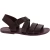Handgefertigte Herren-Sandalen aus pflaume Leder