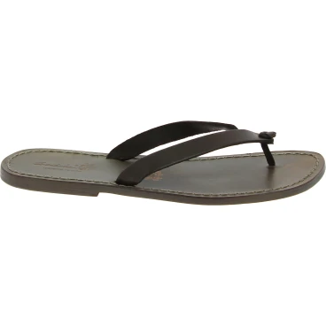 Handgefertigte Herren-Sandalen mit schlamm Leder-Reimen