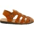 Handmade in Italy men's fisherman sandals in tan leather
