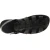 Handmade in Italy men's fisherman sandals in black leather