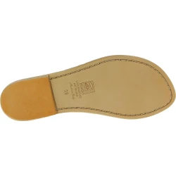 Sandalias de piel blanca para mujeres hecho a mano en Italia