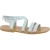 Handmade in Italy Franciscan men's sandals in white leather