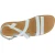 Handmade in Italy Franciscan men's sandals in white leather