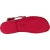 Men's red leather roman sandals Handmade in Italy