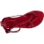 Women's strappy red leather sandals Handmade in Italy
