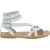 White men's gladiator sandals Handmade in Italy