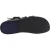 Handmade men's fisherman sandals in black leather Made in Italy