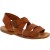 Sandalias hombre en cuero marron hechos a mano en Italia