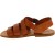 Sandalias hombre en cuero marron hechos a mano en Italia