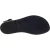 Women's sandals in black leather handmade in Italy