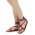 Women's strappy red leather sandals Handmade in Italy