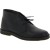 Botas desierto para mujer de cuero negro Hecho a mano en Italia