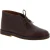 Desert boots femme en cuir marron foncé artisanales fabriqué en Italie