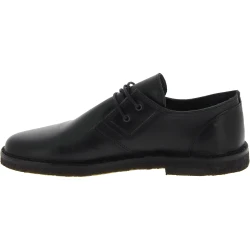 Women's black leather low top shoes handmade in Italy