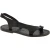 Black leather thong sandals for women Handmade in Italy