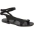 Black leather thong sandals for women Handmade in Italy