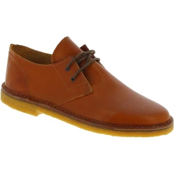 Women's tan leather low top shoes handmade in Italy