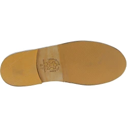 Scarpe basse da uomo in pelle marrone scuro fatte a mano in Italia