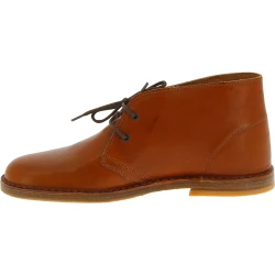Desert boots homme en cuir marron artisanales fabriqué en Italie