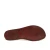 Brown leather thong sandals for women Handmade in Italy