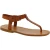 Handmade men's tan leather thong sandals