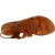 Sandale franciscain pour femme artisanales en cuir marron