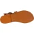 Sandale franciscain pour femme artisanales en cuir marron
