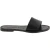 Italienische slipper für Frauen aus Schwarzen Leder