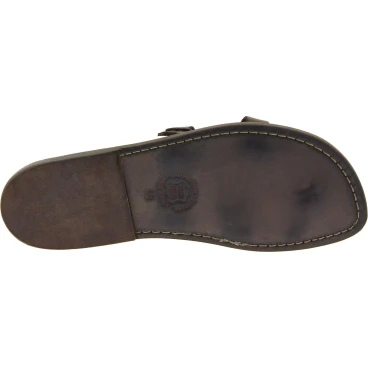 Gladiatoren sandalen aus echtem schlamm Rinderleder