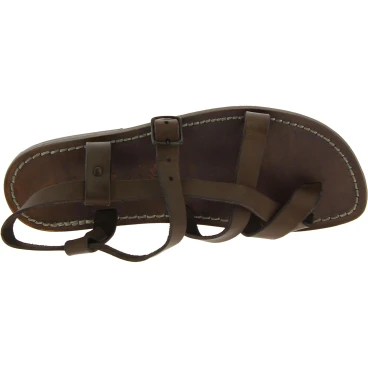 Gladiatoren sandalen aus echtem schlamm Rinderleder