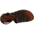 Women's thong sandals in dark brown leather handmade in Italy
