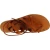 Sandales spartiates artisanales en cuir marron fait en Italie