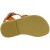 Attica Persephone Sandali gladiatore da bambino in pelle nubuck marrone chiusura con fibbia