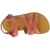 Attica Persephone Sandali gladiatore da bambino in pelle nubuck marrone chiusura con fibbia