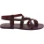 Gladiatoren sandalen aus echtem Violett Rinderleder