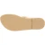 Sandalias para mujer en forma de gota hechas a mano en piel de becerro color nude