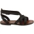 Hand gefertigte Damen-Sandalen aus braunem Leder